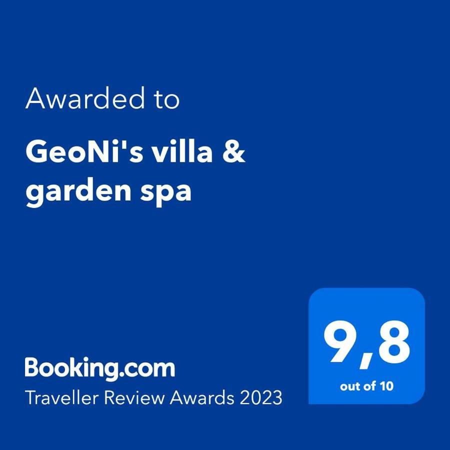 Geoni'S Villa & Garden Spa Apollonía Esterno foto